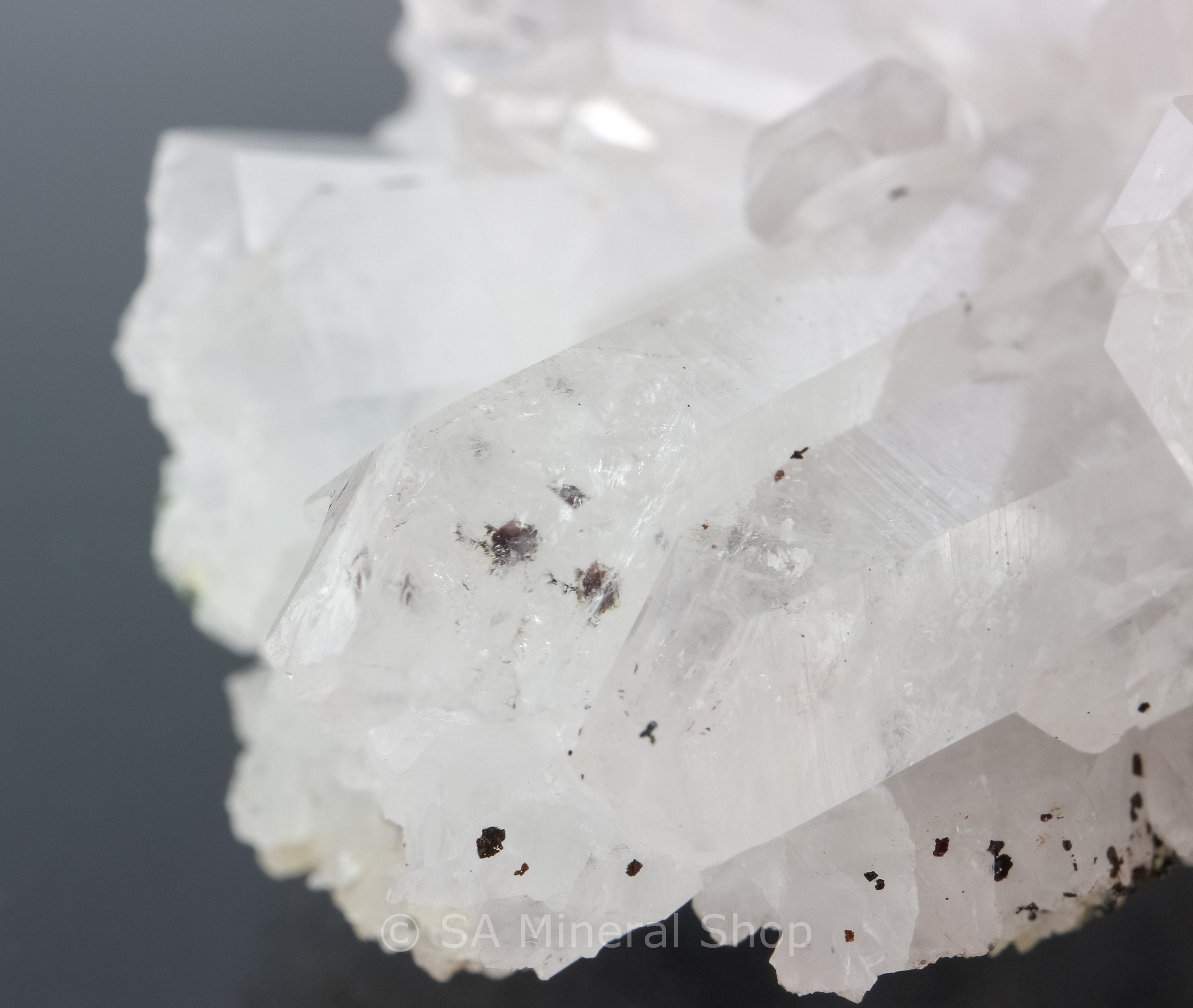 素晴らしいスターバースト クォーツ クラスター、ゴボボセベルゲ山