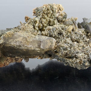 Intricate Crocodile Quartz Cluster, Erongo, Namibia