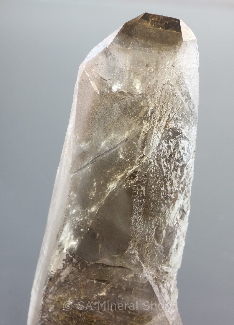 Zomba Mnt Malawi Tabular Smokey Quartz Point