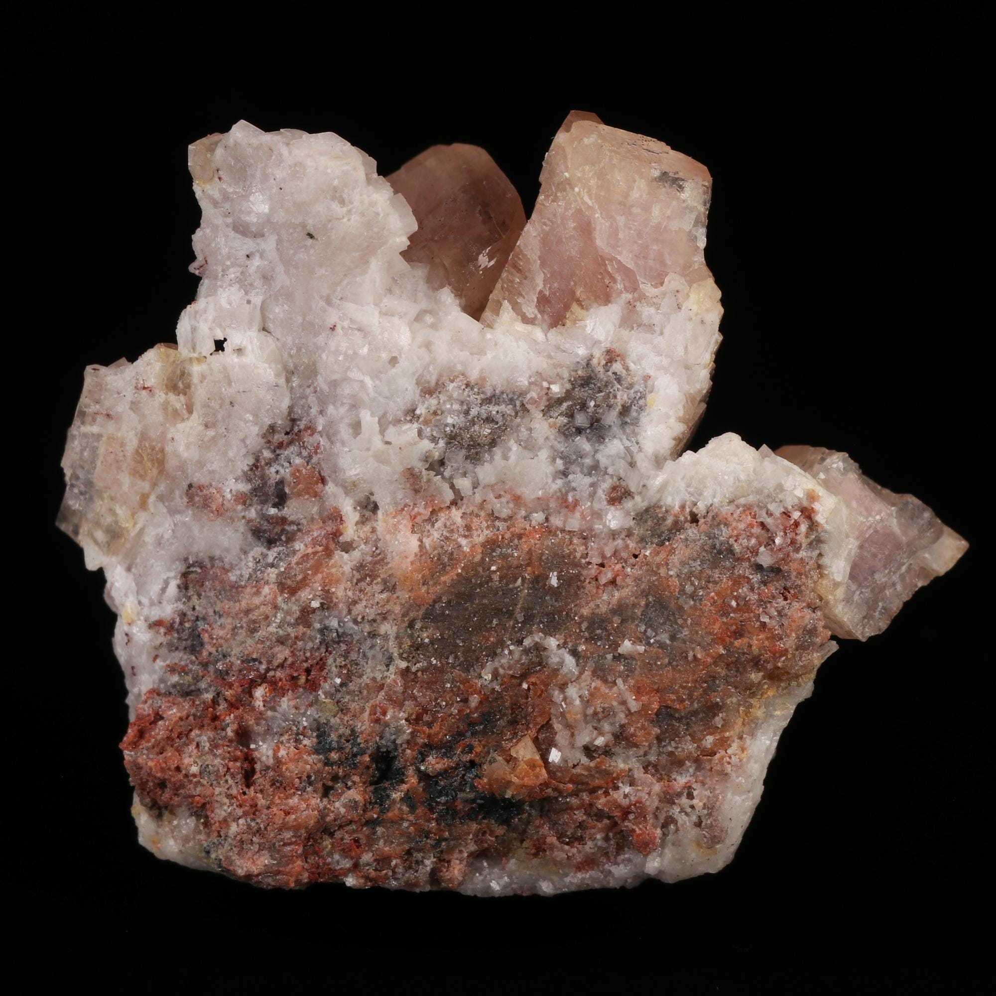 母岩上のコバルト系スミソナイト、ツメブ鉱山、ナミビア - Etsy 日本