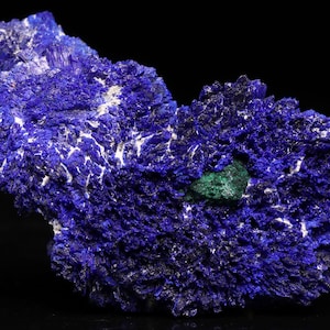 Azurite Spray Cluster, Tsumeb Mine, Namibia