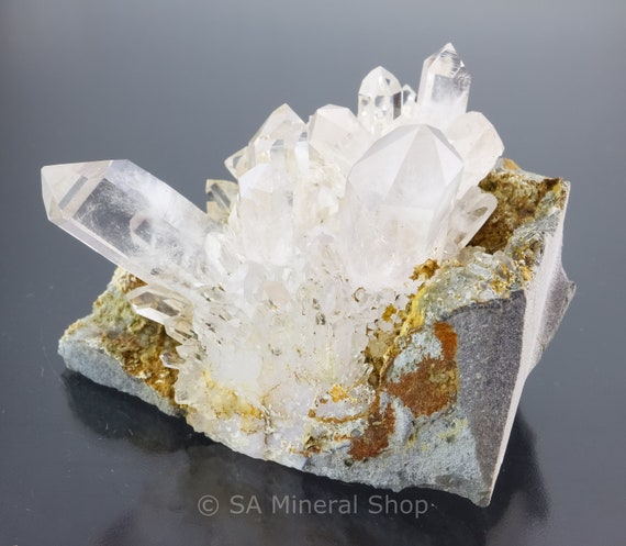 Starburst Quartz Cluster on Matrix, Gobobosebberge Mnt, Namibia - Etsy