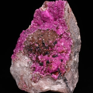 Cobaltoan Calcite on Matrix, Mashamba West Mine, Katanga, DR Congo