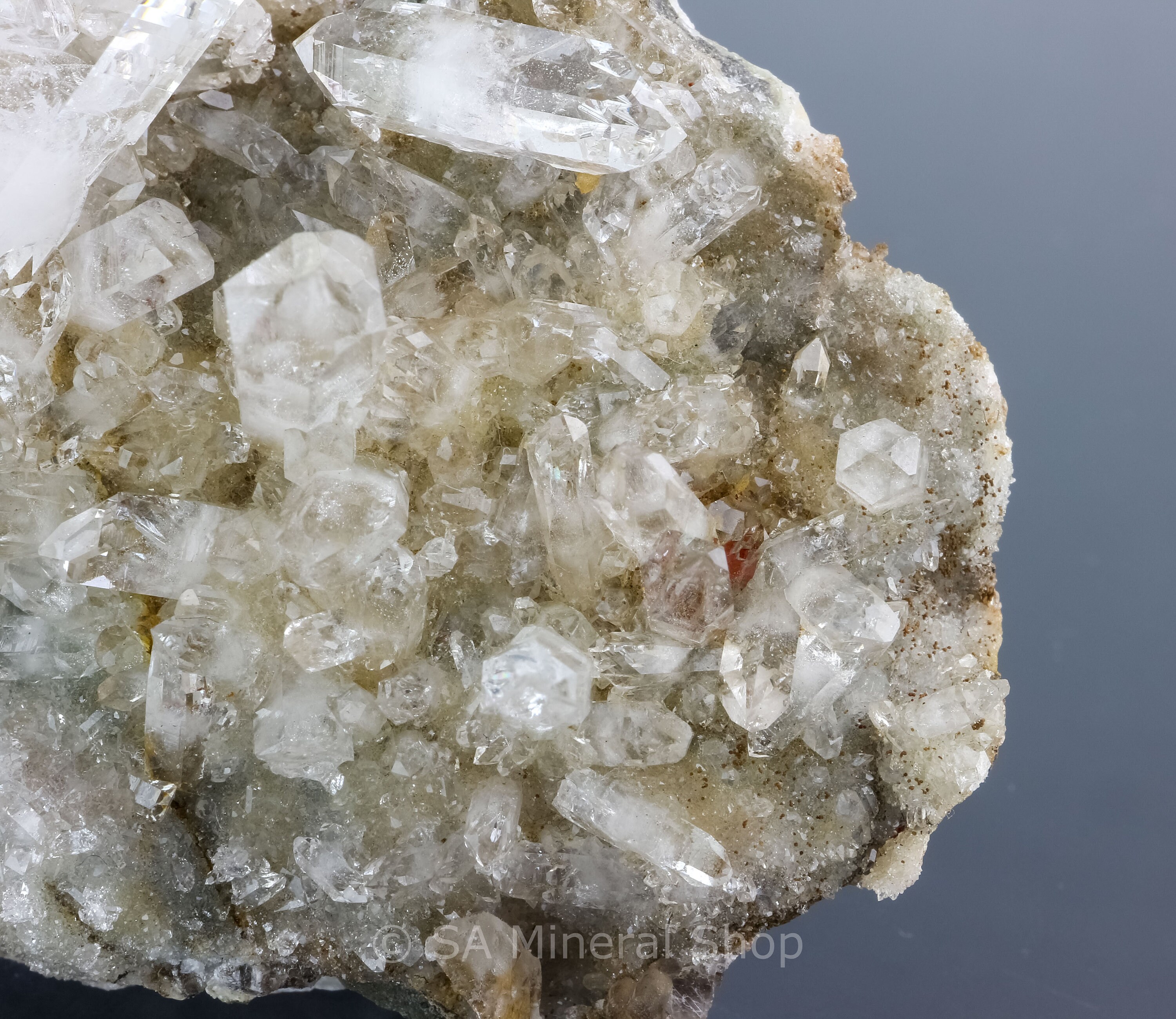 High Lustre Quartz on Matrix Gobobosebberge Mnt Namibia Etsy