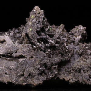 Cerussite with Duftite, Tsumeb Mine, Namibia