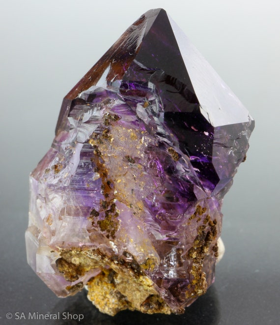 Zimbabwe Chiredzi Prov Chibuku Mine Double Terminated Amethyst in Quartz