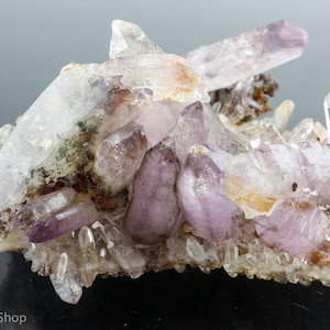 Amethyst In Quartz Cluster, Chibuku Mine, Chiredzi Prov, Zimbabwe
