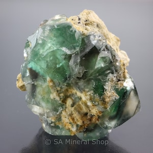 Fluoriet en Feldspar Cluster, Erongo Mnt, Namibië