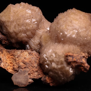 Miniature Complete Olmiite on Matrix, N&#39;Chwaning II, Northern Cape, South Africa