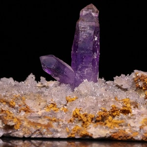 Amethyst Cluster on Matrix, Gobobosebberge Mnt, Namibia