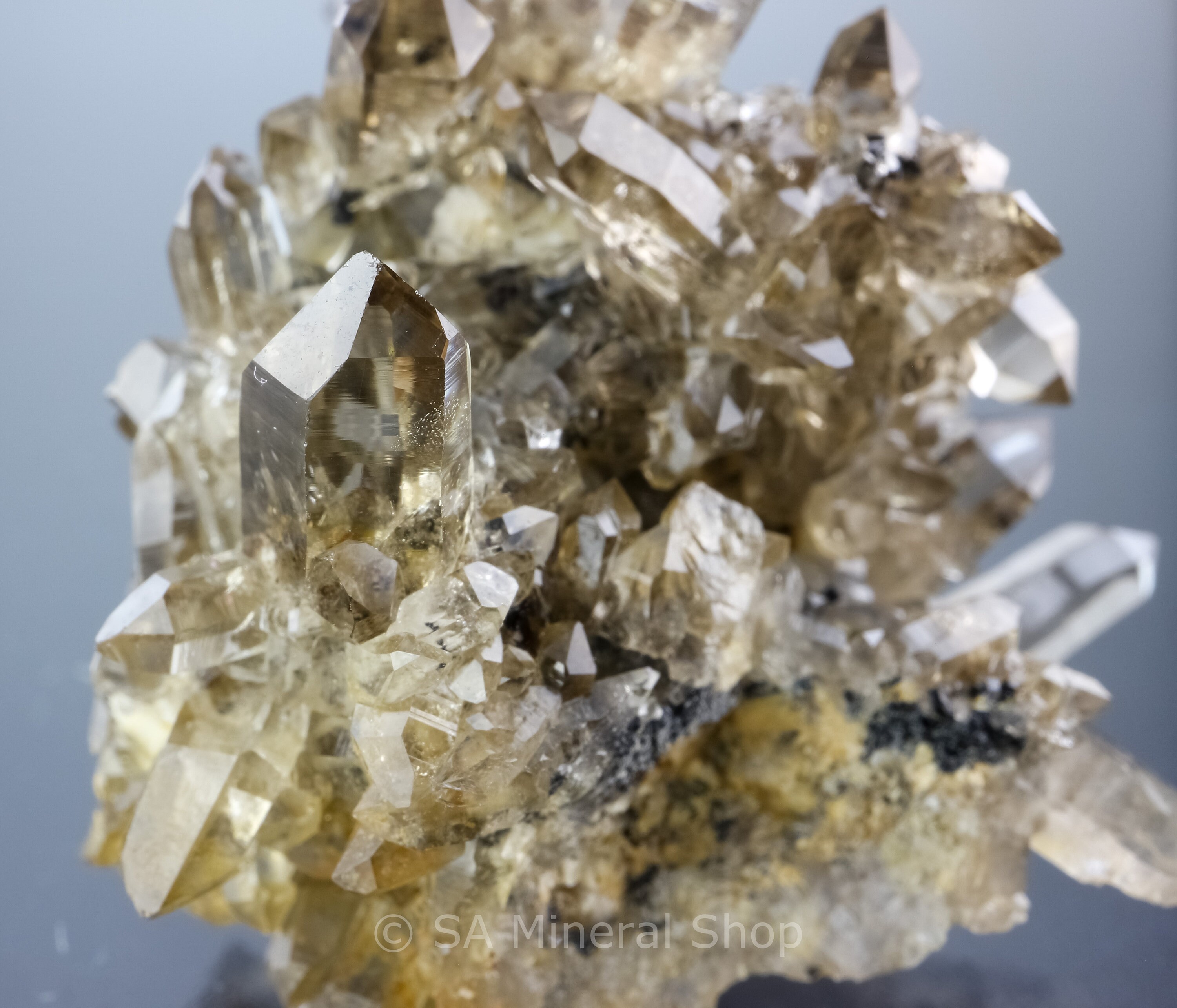 スモーキークォーツクラスター、エロンゴ山、ナミビア - Etsy 日本