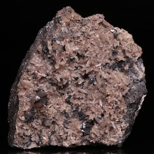 Smithsonite Xls et quartz sur galène, mine de Tsumeb, Namibie