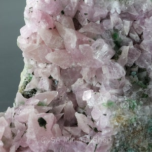 Kolwezite on Cobaltoan Calcite Scalenohedrons, Kolwezi Mining District, DR Congo