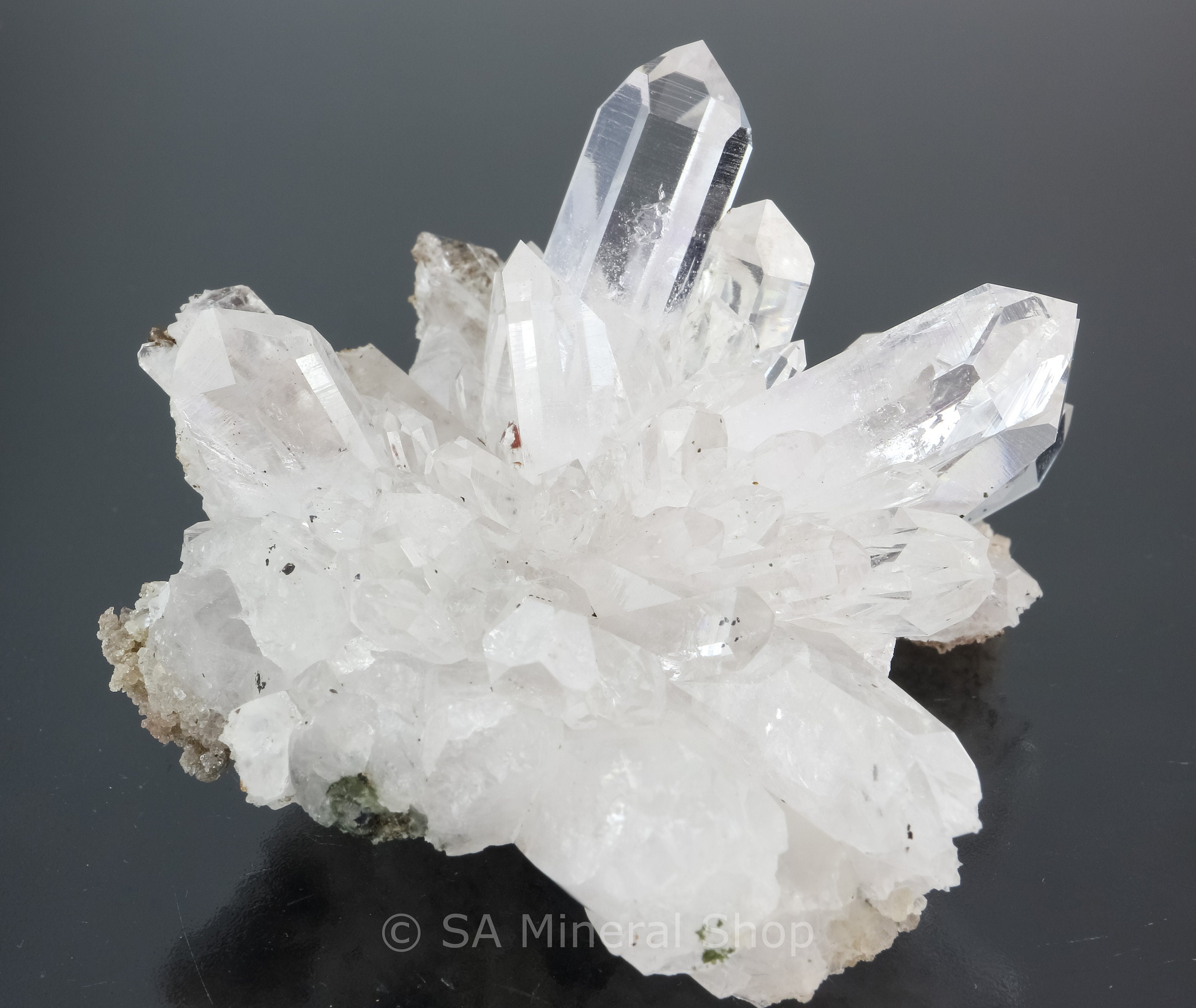 素晴らしいスターバースト クォーツ クラスター、ゴボボセベルゲ