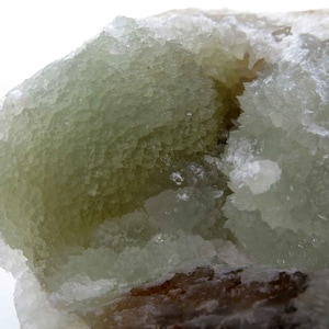 Pale Green Brucite with Chalcedony, Wessels Mine, South Africa