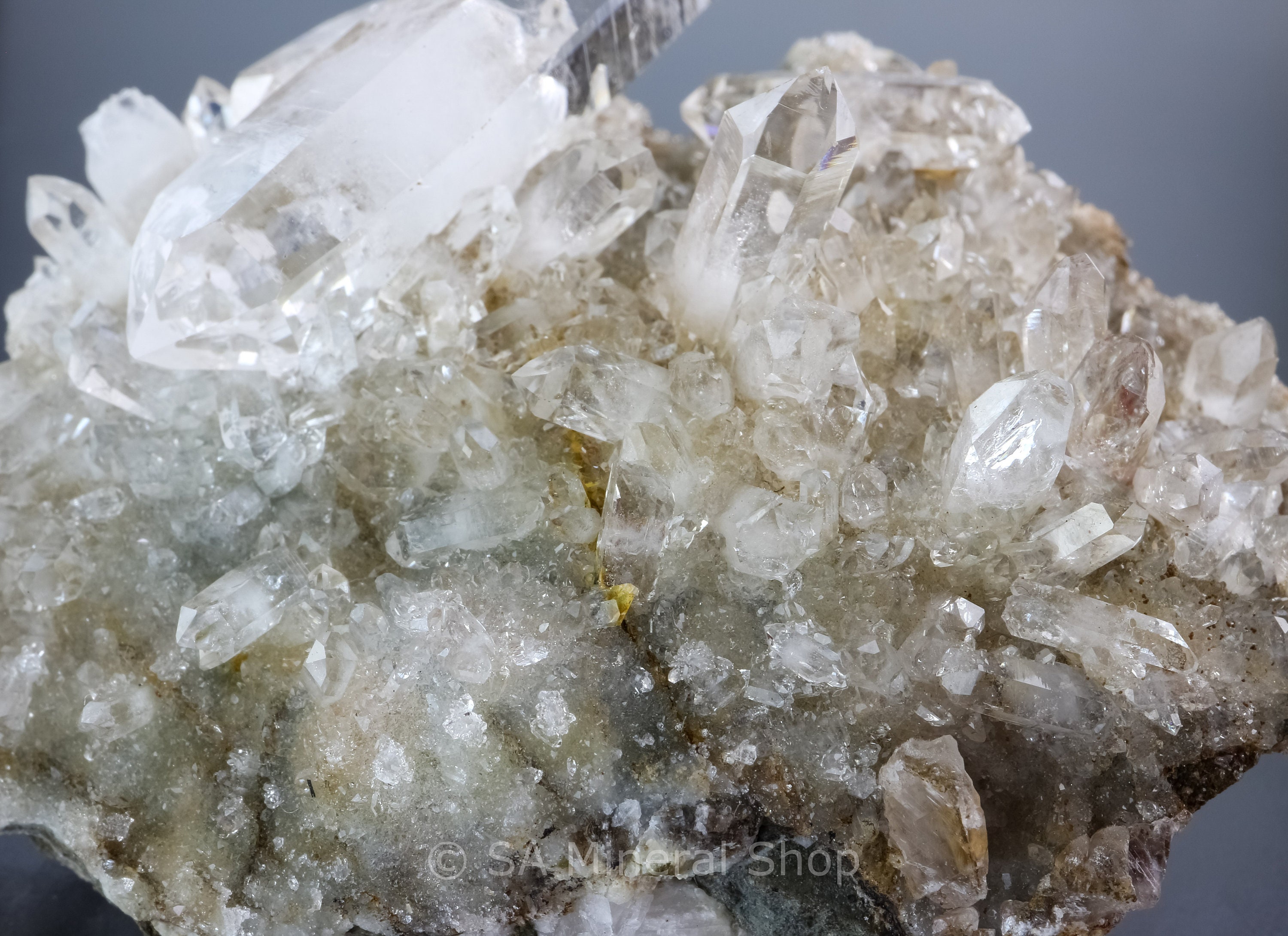 High Lustre Quartz on Matrix Gobobosebberge Mnt Namibia Etsy