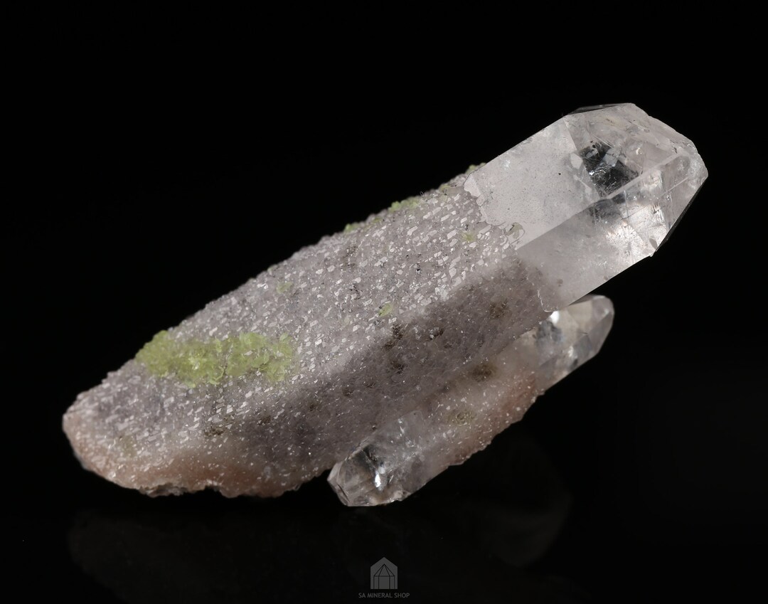 Ettringite on Calcite, N'Chwaning II, Kalahari Manganese Field, South Africa