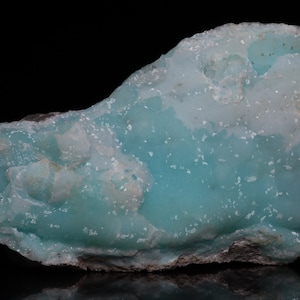 Cabinet Blue Smithsonite Cluster, Mine Skorpion, Région de Karas, Namibie