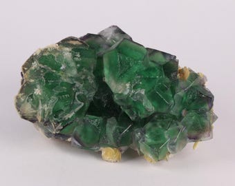Muscovite on Fluorite, Erongo Mountains, Karibib Constituency, Erongo Region, Namibia