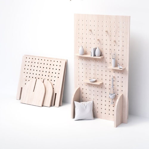 DIY Portable Pegboard Display Digital Plans Etsy