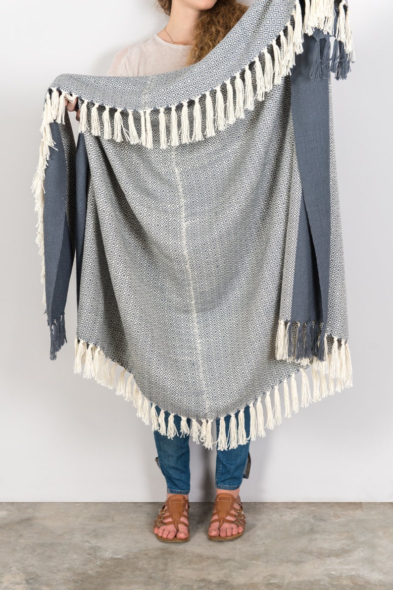 Hand Woven Throw Blanket Etsy