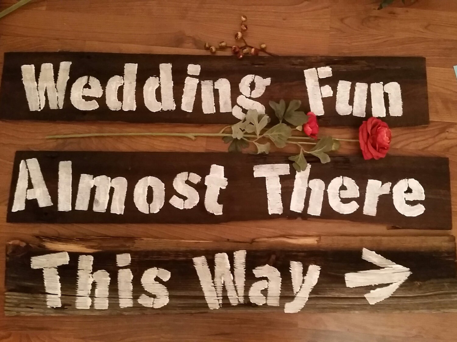Outdoor Wedding Directional Signs Etsy UK