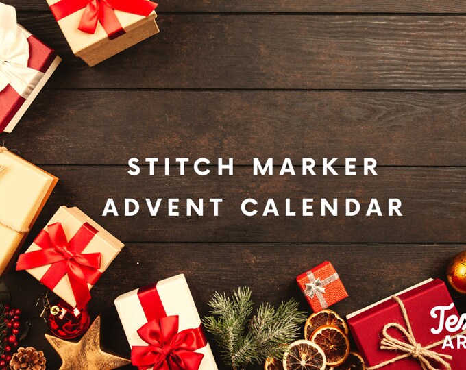 PREORDER Stitch Marker Advent Calendars, Christmas Calendars Etsy