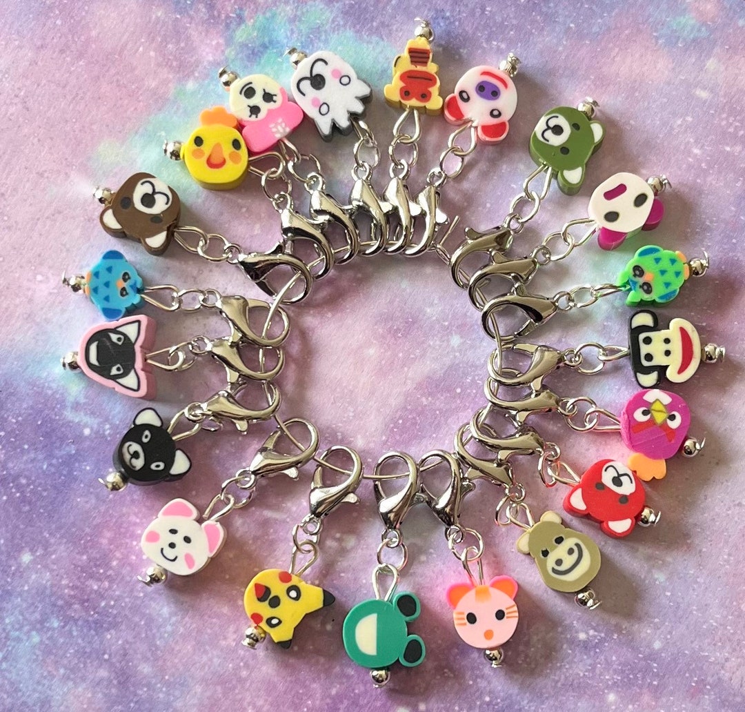 MINI ZOO Stitch Markers, Keyrings for Crochet & Knitting - Etsy