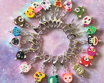 MINI ZOO Stitch markers, keyrings for crochet & knitting