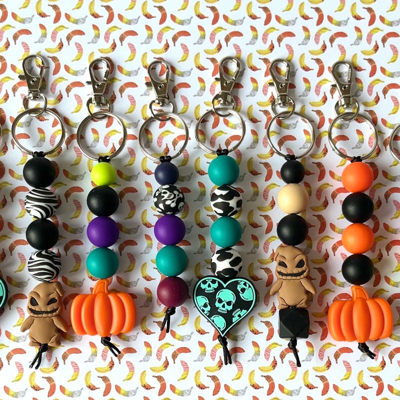 Beaded Keyring - Etsy