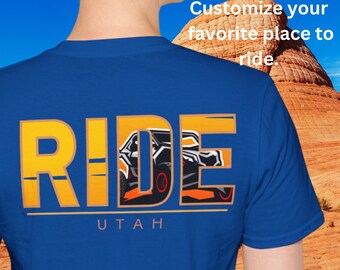 Custom ATV Riding Shirt, Father's Day Gift, Dune Four Wheeling