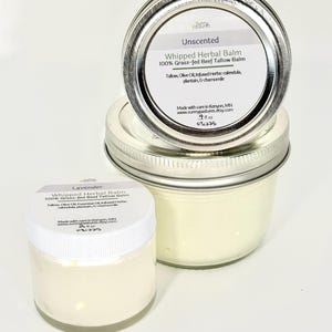 Herbal Tallow Balm: Herbal Infusion for Sensitive Skin