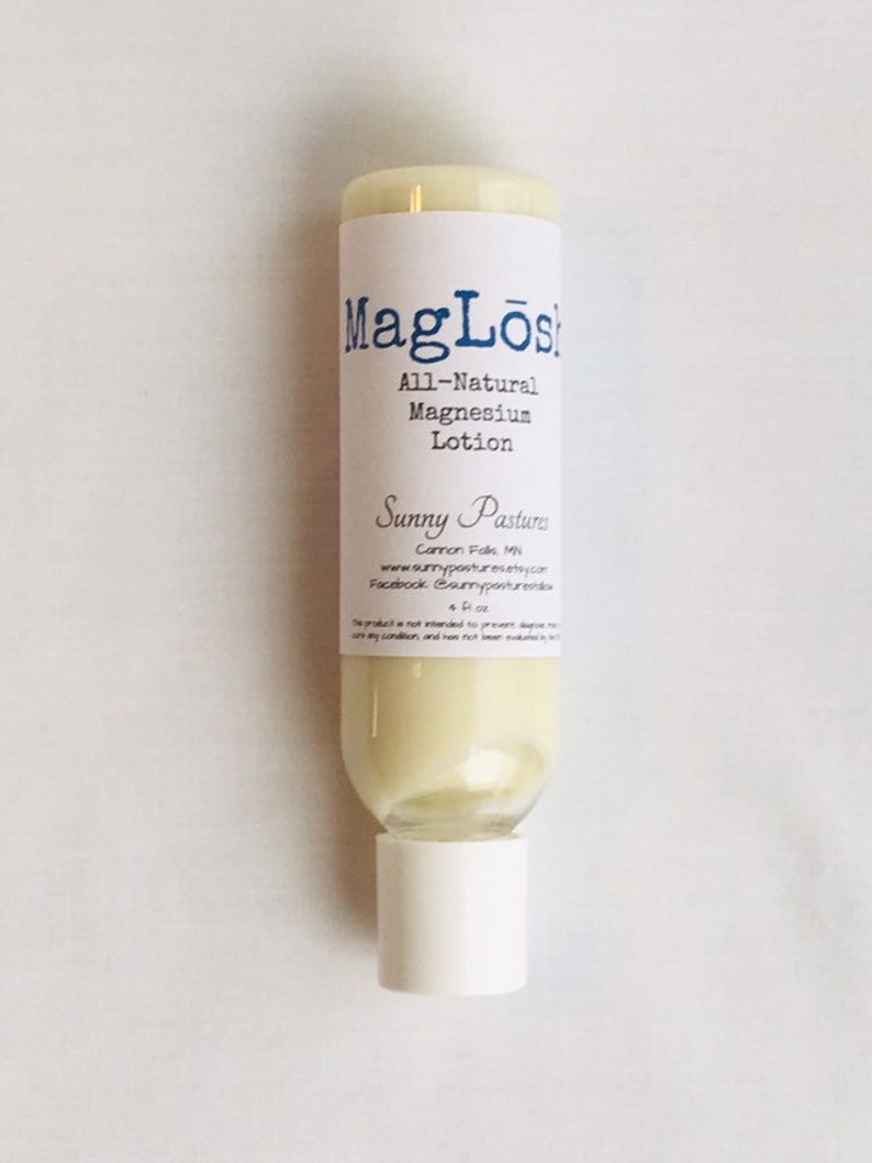MagLosh Tallow Magnesium Lotion sore muscle & bedtime Etsy