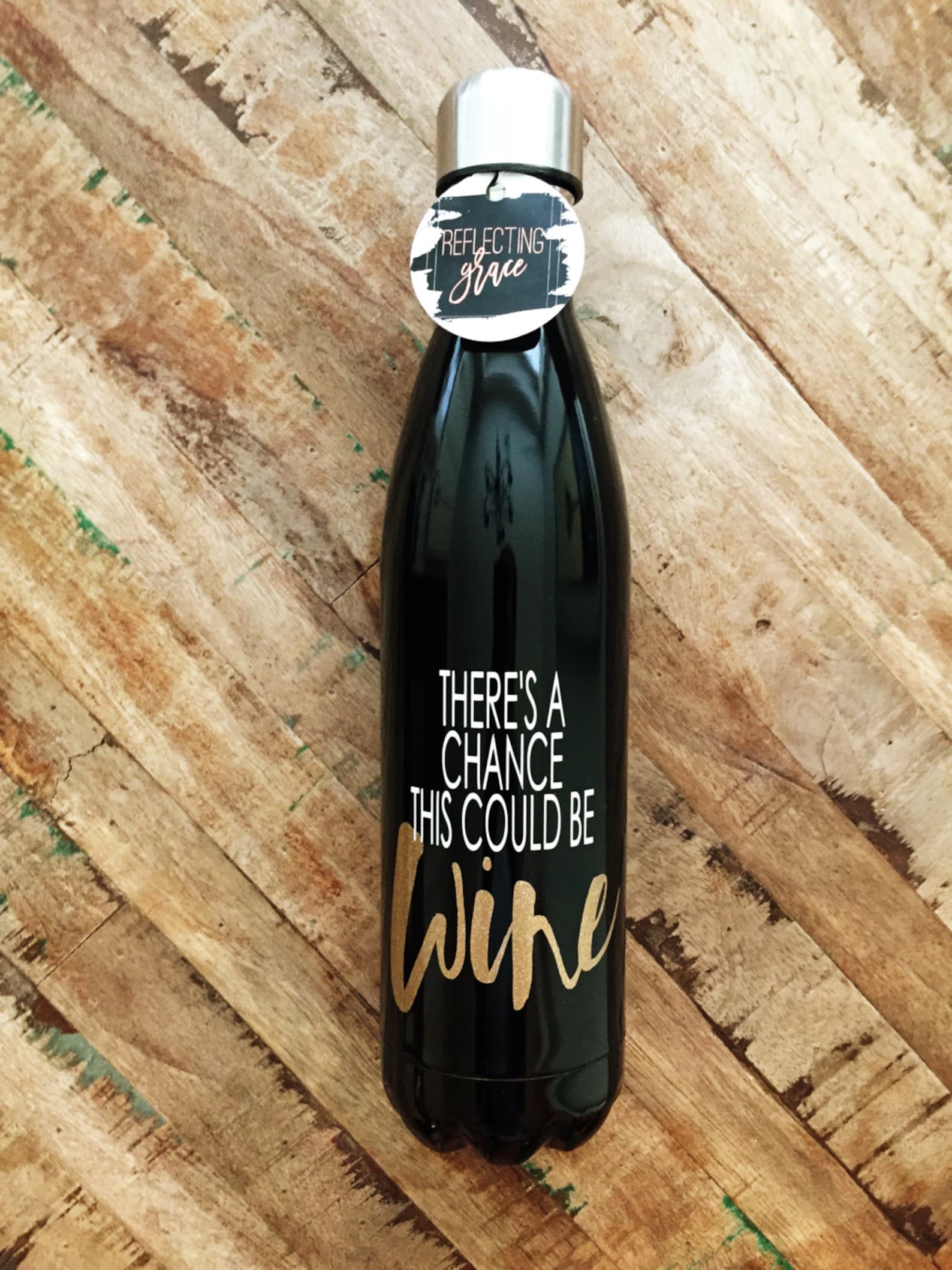 24 Oz This Could Be Vodka Water Bottle Might Be Beer Water Etsy