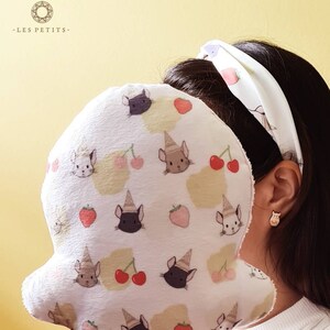 Chinchilla Angora Dessert Hair Scrunchie hair accessories