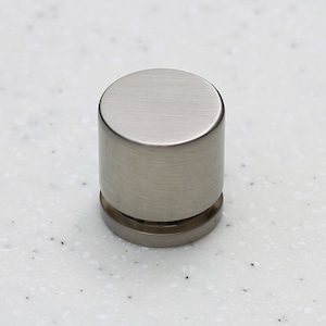 Hamilton Bowes - 1" - Satin Nickel Round Cabinet Knob