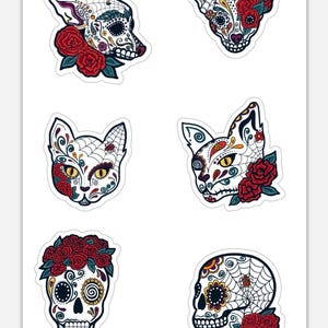 Tag der Toten Sticker Pack