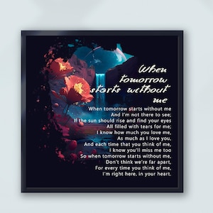 Cuando el mañana empieza sin mí / Carta del cielo / Poema fúnebre / Poema conmemorativo / Pérdida de un ser querido / Pérdida de un hermano / Pérdida de un padre