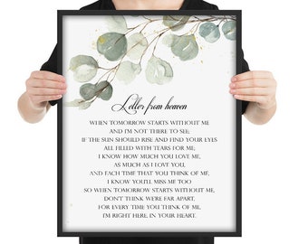 Download Letter From Heaven Etsy