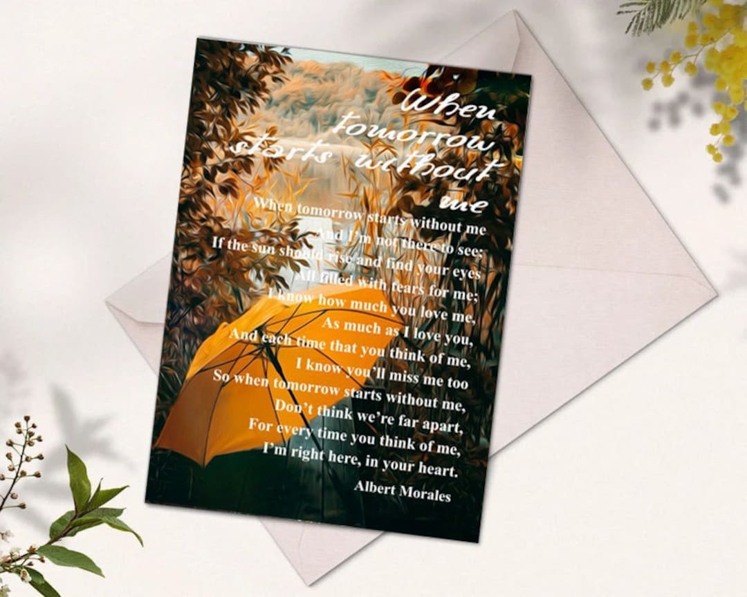 Sympathy Poem Art Print: Letter From Heaven (digital Download) - Etsy