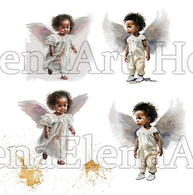 African American Baby Angel | Angels Clipart Png | Babies Angels Boy ...