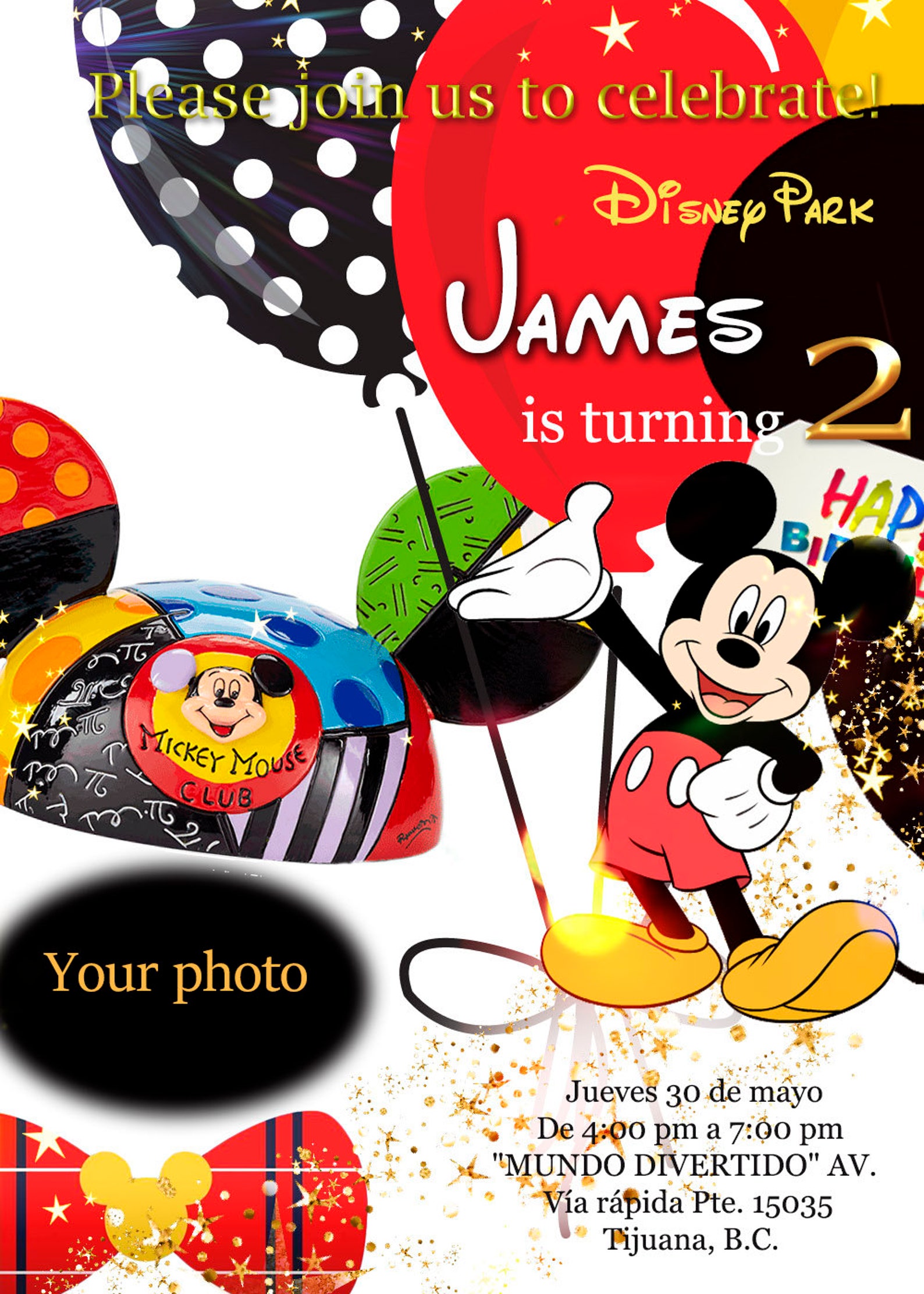 Boys Invitation for birthday boys invitation with image 1st Etsy