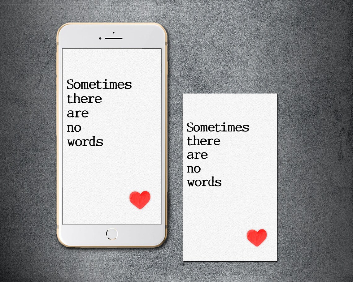 Electronic Sympathy Card Condolence Card Thinking of You Card Etsy