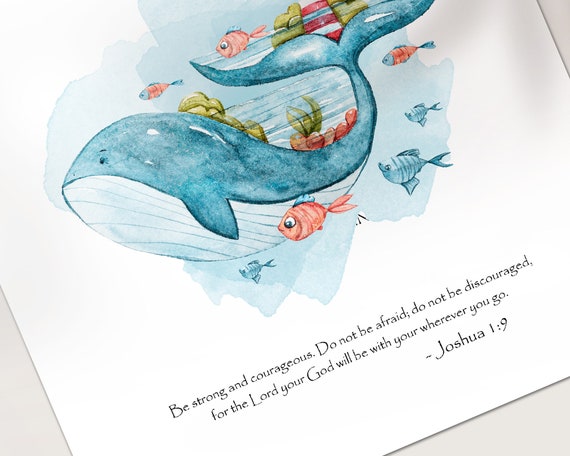 25 Christliche Affirmationskarten – Joshua 1:9, Für Kinder, Sonntagsschule & Jugendgruppen
