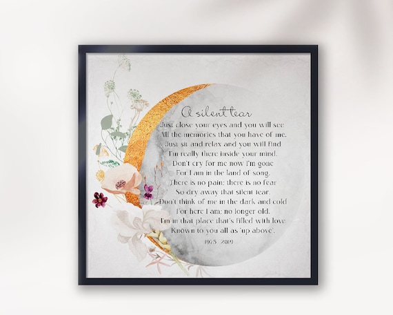 Angelo Commemorativo Con Poesia "Celebrate My Life" – Ricordo Per Perdita Persona Cara