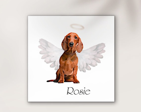 Ashton And Finch Sottobicchiere In Legno Con Bassotto – Inciso Al Laser, Fatto A Mano, Idea Regalo Per Amanti Dei Cani