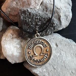 Percy Jackson IVLIVS Coin Necklace: Heroes of Olympus Inspired