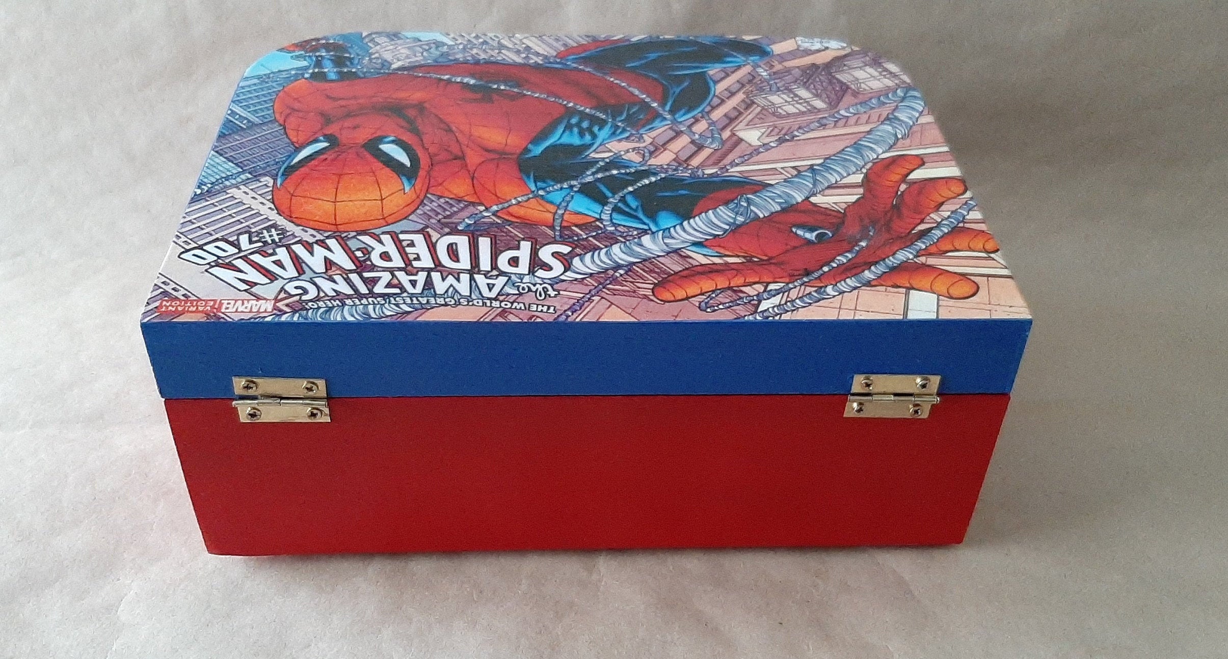 spiderman toy storage box