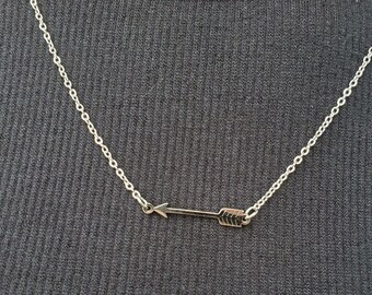 Hawkeye Scarlett Johansson Arrow Necklace Black Widow Arrow - Main Image