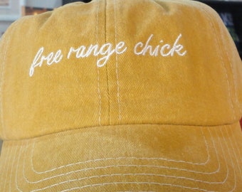 Free Range Chick - Baseball Cap